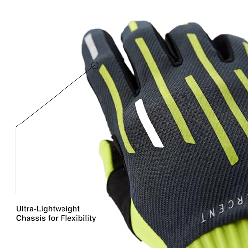 100% Cognito D3O Gloves (XX-LARGE) (BLACK/CHARCOAL)