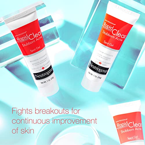 Neutrogena Rapid Clear Acne Eliminating Spot Gel With Salicylic Acid, 0.5 Fl. Oz. (Pack of 3)