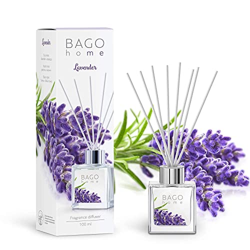 BAGO home Juego de difusores de varillas perfumadas, 100 ml, 3.4 onzas