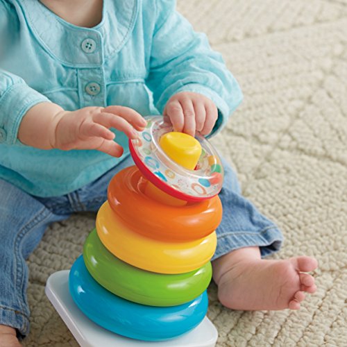 Fisher-Price Rock-a-Stack & Baby's First Blocks Bundle [Amazon Exclusive]
