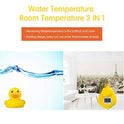 b&h Baby Thermometer, the Infant Baby Bath Floating Toy Safety Temperature Thermometer (Duck) (Duck)