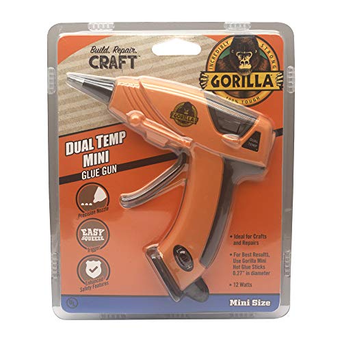 Gorilla Pistola de pegamento caliente de doble temperatura