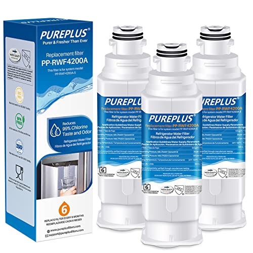 PUREPLUS DA97-17376B - Filtro de agua de repuesto para Samsung HAF-QIN, HAF-QIN/EXP, DA97-08006C, RF23M8070SG, RF23M8070SR, RF23M8090SG, RF23M8090SR, RF23M8570SR, RFR 3M88590SG Refrigerador, paquete de 3