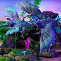 McFarlane - Avatar - World of Pandora Lrg DLX Set - A1 Jake Skully & Banshee (Bob)