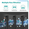 Icepure rwf0900 a Filtro de agua para nevera compatible con Maytag UKF8001, Whirlpool 4396395, EveryDrop edr4rxd1; Filtro 4