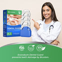 Visismile Protector bucal para moler dientes, protector nocturno dental profesional para moler dientes, detiene el bruxismo y elimina los dientes, 2 tamaños, paquete de 4 con estuche higiénico de alta calidad