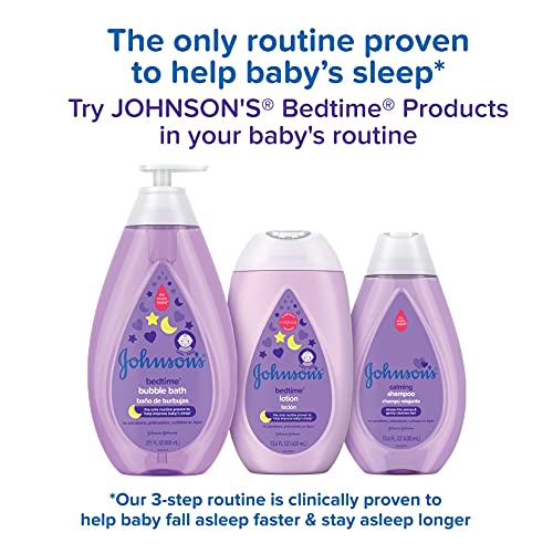 Johnson's Hipo alergénico Bedtime Baby Bubble Bath Wash with NaturalCalm Aromas