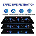Filtro de agua para refrigerador compatible con Frigidaire EPTWFU01, EWF02, Pure Source Ultra II, 3 PACK1