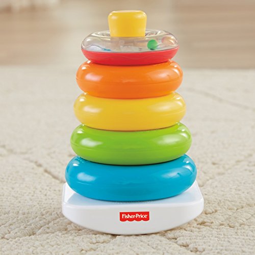 Fisher-Price Rock-a-Stack & Baby's First Blocks Bundle [Amazon Exclusive]