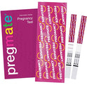 PREGMATE 25 Pregnancy HCG Test Strips One Step Urine Test Strip Combo Predictor Kit Pack (25 HCG) by PREGMATE