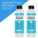Impresa Products - Descalcificador para máquinas de café y espresso Keurig, Nespresso, Delongh, solución universal, un solo uso, 2 paquetes, 2 usos por botella, hecho en EE.UU.