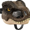 Jurassic World Dominion Tyrannosaurus Rex Chomp N Roar Mask, Costume Dinosaur Toy with Multi-Level Motion and Roar Sounds