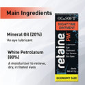 Retaine PM Nighttime Ungüento lubricante de ojos ungüento 3,5 g