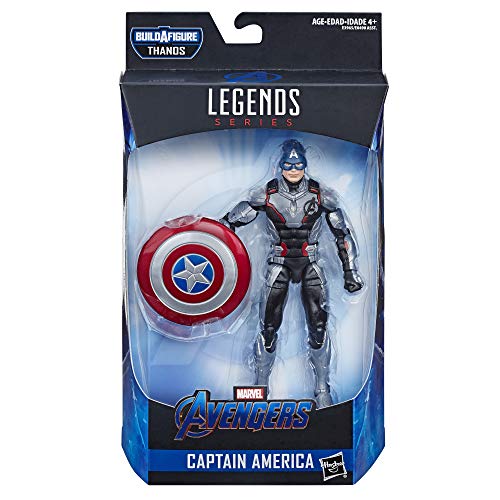 Marvel Avengers End Game Figura Captain America Action Figure, 6 Pulgadas