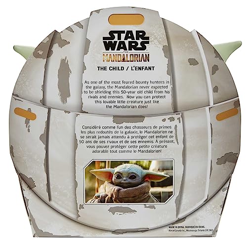Mattel Star Wars, Figura Yoda de The Child, Juguete de Peluche para niños de 3 años en adelante