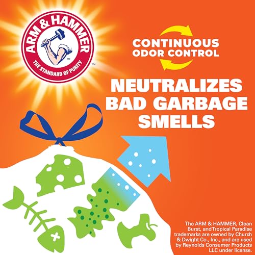 Hefty Ultra Strong Tall Kitchen Trash Bags, Lavender & Sweet Vanilla Scent