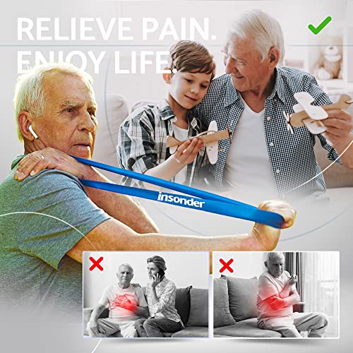 Juego de bandas de resistencia para ejercicio, bandas elásticas para entrenamiento, bandas ligeras de bucle medio y pesado, para piernas, glúteos, yoga, crossfit, fitness, terapia física, equipo de entrenamiento para el hogar, para mujeres y hombres