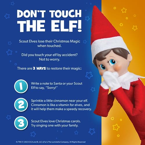 The Elf On The Shelf Tradición Navideña - Libro y Elfo Niña Inglés