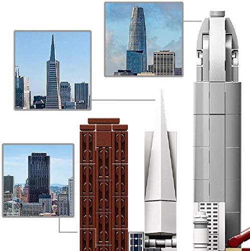 Kit de construcción Lego Architecture Skyline Collection (565 Elementos): San Francisco (21043)