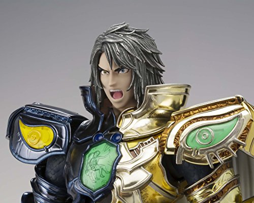 Bandai Tamashii Nations Figura de acción de Los Caballeros del Zodiaco "Leyenda del Santuario" (edición de película CG) - Géminis con Armadura