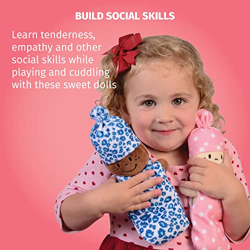 Creative Minds - Juego de 6 Piezas de canastas sensoriales de Peluche multicultural para Todas Las Edades