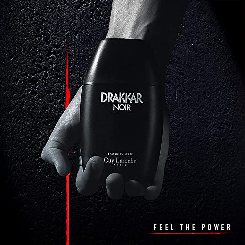 chavo Laroche Drakkar Noir Eau de Toilette Spray para hombres, 3.4 onzas líquidas