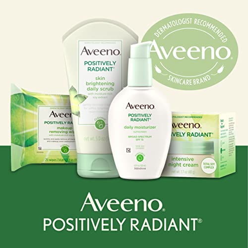 Aveeno Active Naturals Positively Radiant Daily Moisturizer, SPF 30, 2.5 Ounce