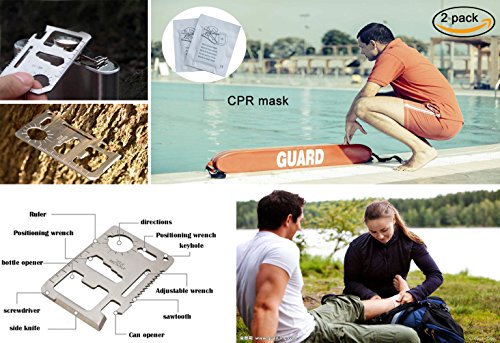 Compact First Aid Kit (228pcs) Designed For Family Emergency Care. Waterproof EVA case&Bag is Ideal for the Car,Home,boat,School, Camping, Hiking,Travel,Office,Sports,Hunting. Protect Your Loved Ones