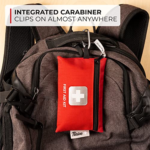 Kit de primeros auxilios – Equipado con suministros médicos para emergencias, supervivencia, senderismo, mochilero, camping, viajes, coche y ciclismo. Prepárate en casa y en el trabajo