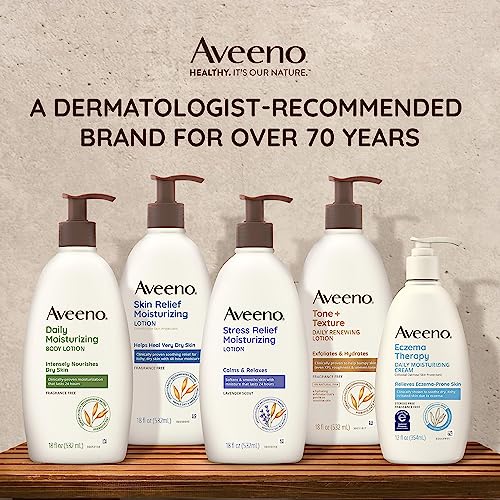 Aveeno Active Naturals Moisturizing Lotion Skin Relief , 8 Ounce