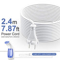 FUMORCLU - Vaporizador de ropa de viaje de 950 W para ropa, removedor de arrugas portátil de mano, calentamiento rápido de 25 segundos con apagado automático y diseño a prueba de fugas, tanque de agua desmontable de 120 ml