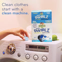 Eco-Gals Eco Swirlz - Limpiador de lavadora, 24 unidades