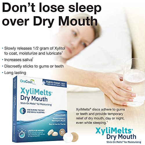 XyliMelts for Dry Mouth - Mint-Free (240 discs) by Xylimelts