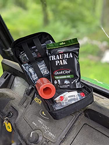 MediTac Premium IFAK Kit - Feat. Trauma Pak, CAT Tourniquet, HyFin Vent Chest Seal, Israeli Bandage