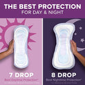 Poise Incontinence Overnight Pads, Ultimate Absorbency, Long, 27 Count (Pack of 4)
