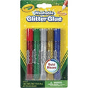 Crayola Pegamento de purpurina lavable, colores llamativos, 5 unidades, 1.7 onzas