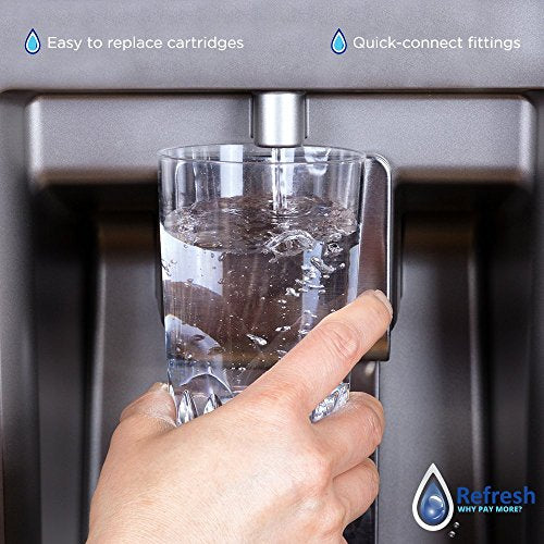 PREMIUM nevera filtro de agua compatible con Whirlpool 4396508, 4396501 Pur KitchenAid Maytag