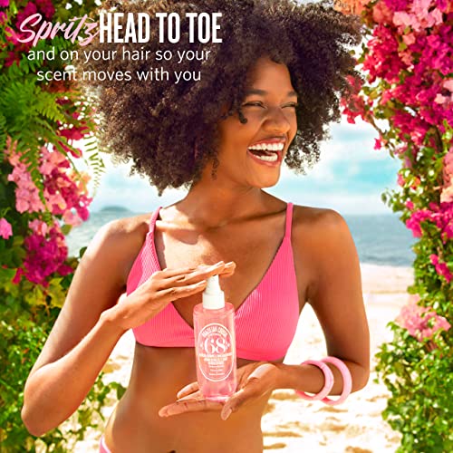 SOL de Janeiro, Bruma Perfumada Brazilian Crush Cheirosa 68 Beija Flor, para Cuerpo y Cabello, 90ml, 1 item