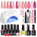 Juego de 3 esmaltes de uñas de gel