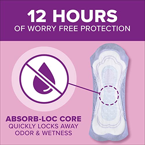 Poise Incontinence Pads, Maximum Absorbency, Regular, 48 Count-PARNET
