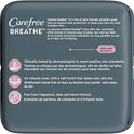 Carefree Breathe - Almohadillas regulares ultrafinas