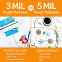 Scotch Thermal Laminating Pouches 8.9 x 11.4 Inches 3 mil, 100-Pack (TP3854-100)