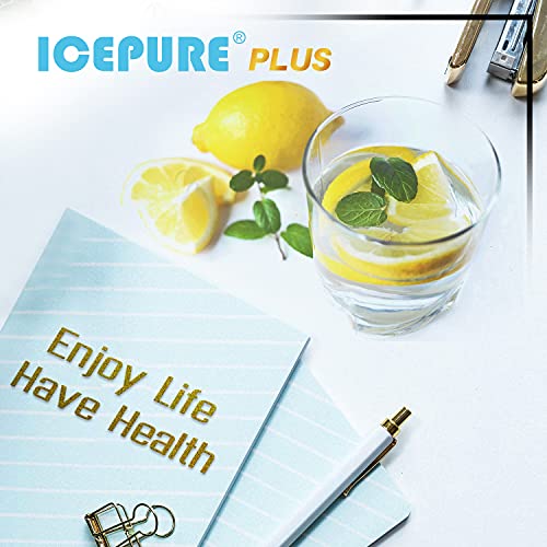 Icepure DA2900020B replacement refrigerator water filter For Samsung DA2900020B,DA2900020A,HAF-CIN（4-Pack）