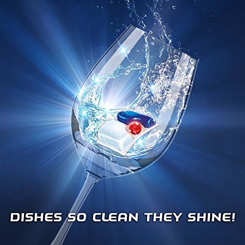 Finish Quantum Max Powerball, pastillas detergentes para lavaplatos, Ultimate Clean & Shine