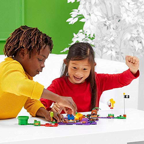 LEGO Kit de construcción Super Mario™ 71383 Set de Expansión: Pantano venenoso de la Floruga (374 Piezas)