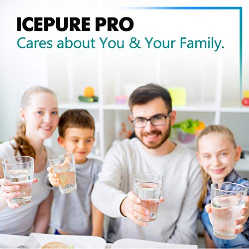 Icepure rwf0900 a Filtro de agua para nevera compatible con Maytag UKF8001, Whirlpool 4396395, EveryDrop edr4rxd1; Filtro 4