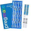 PreGMATE Ovulation LH tiras de prueba de orina de un paso, combo de tiras de prueba de predictor de embarazo