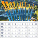AROIC - Juego de pinceles de pelo de nailon