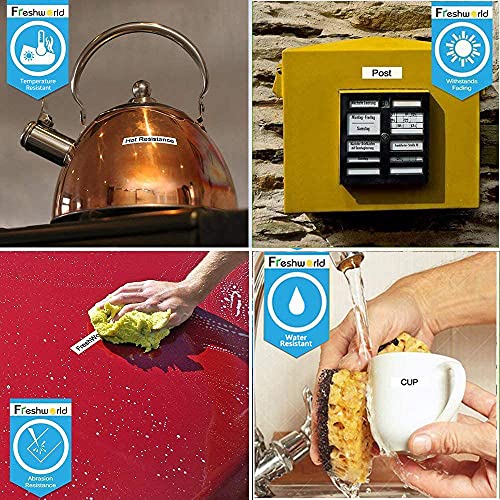 Freshworld Dymo D1 Cinta para Impresora Cinta Estánder